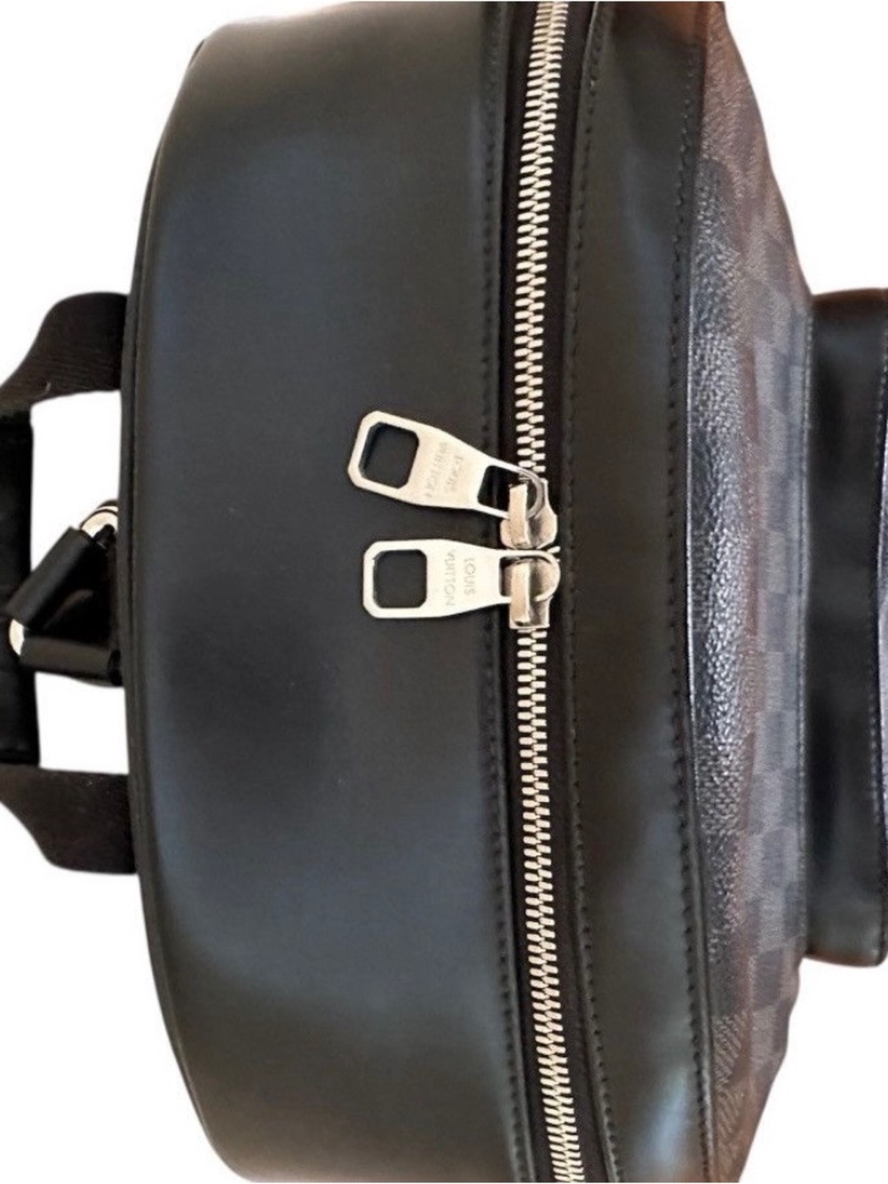 Louis Vuitton Black and Gray Damier Graphite Backpack - Picture 8 of 12